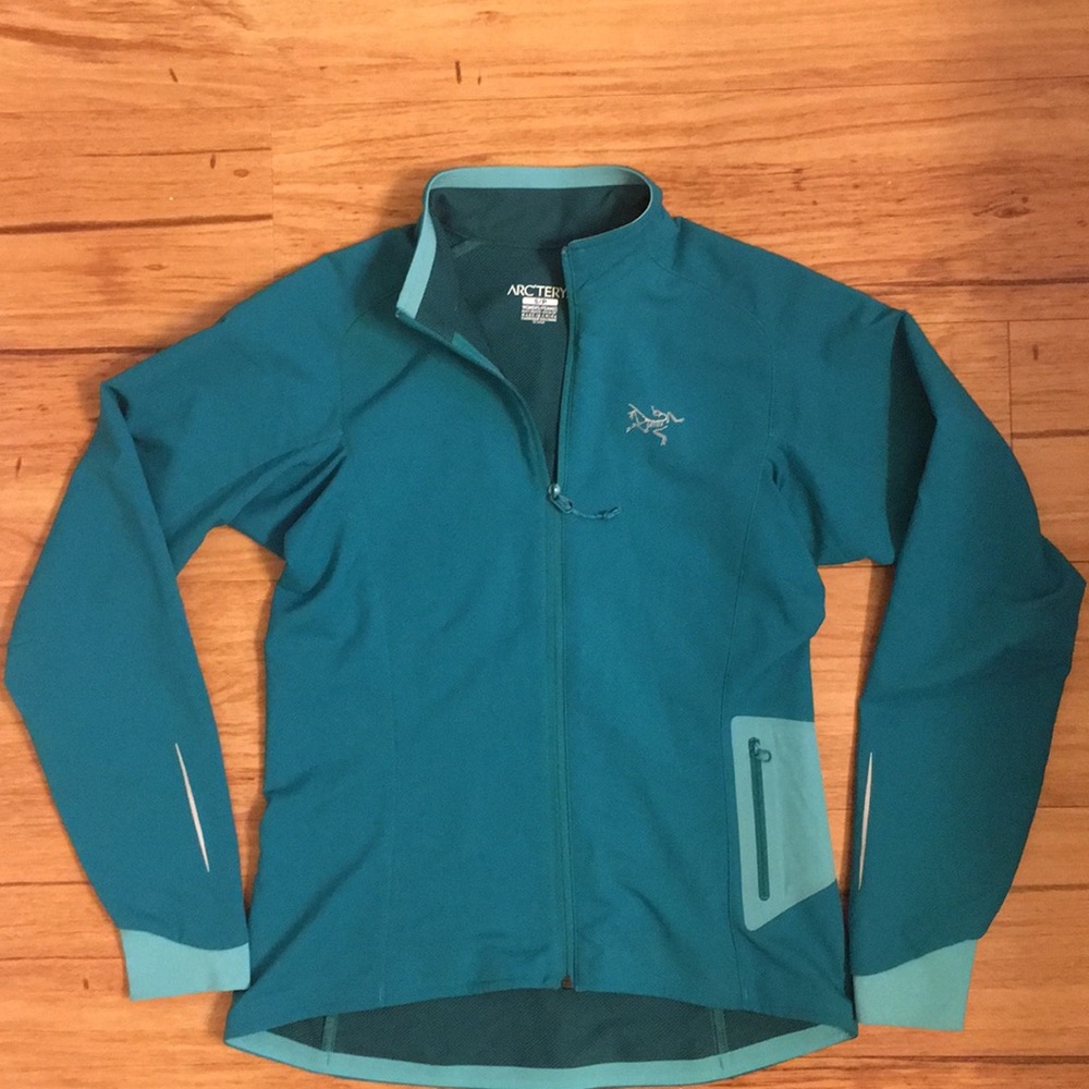 Turquoise Arc'teryx Shell